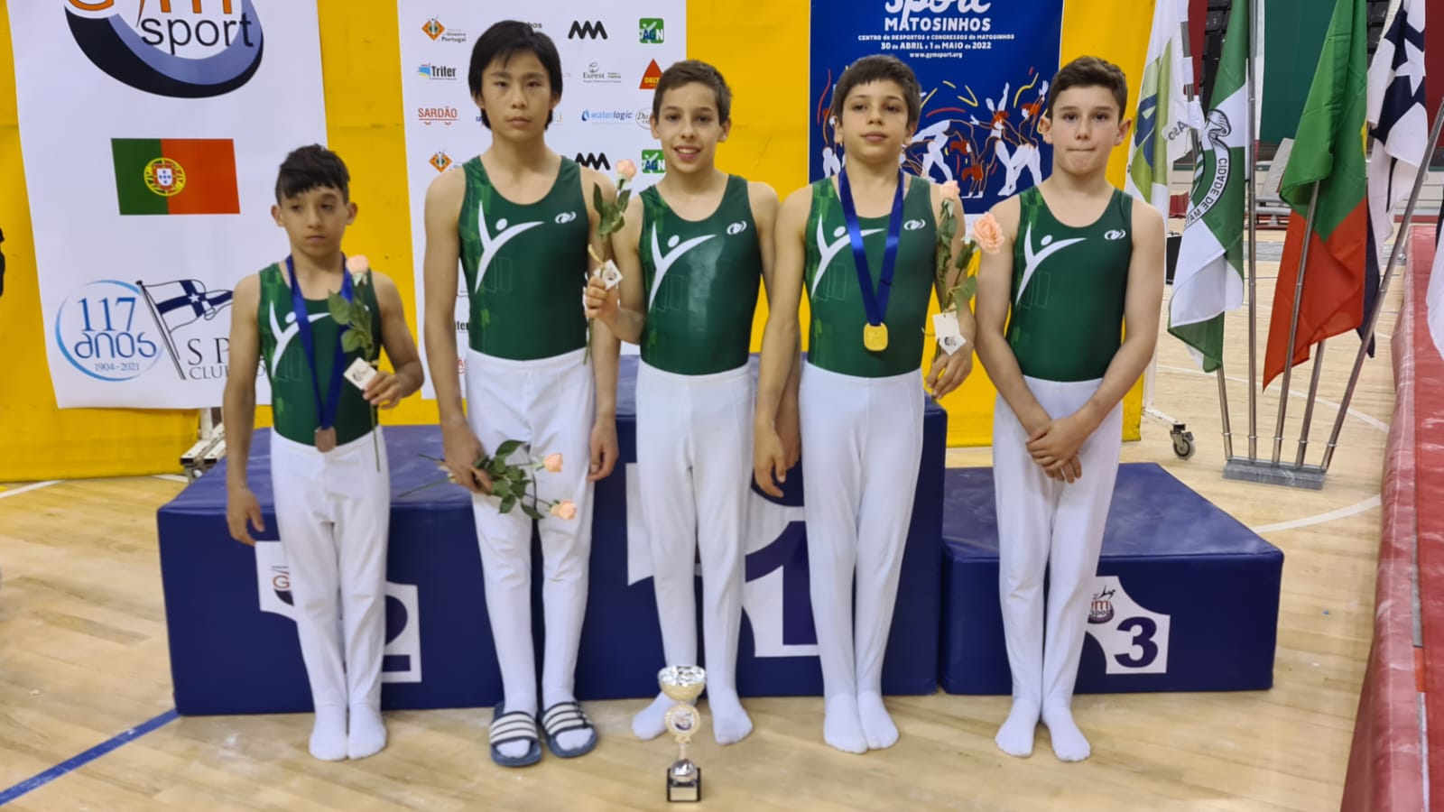 Éxito del CEMGM en el trofeo Internacional Gymsport de Matosinhos