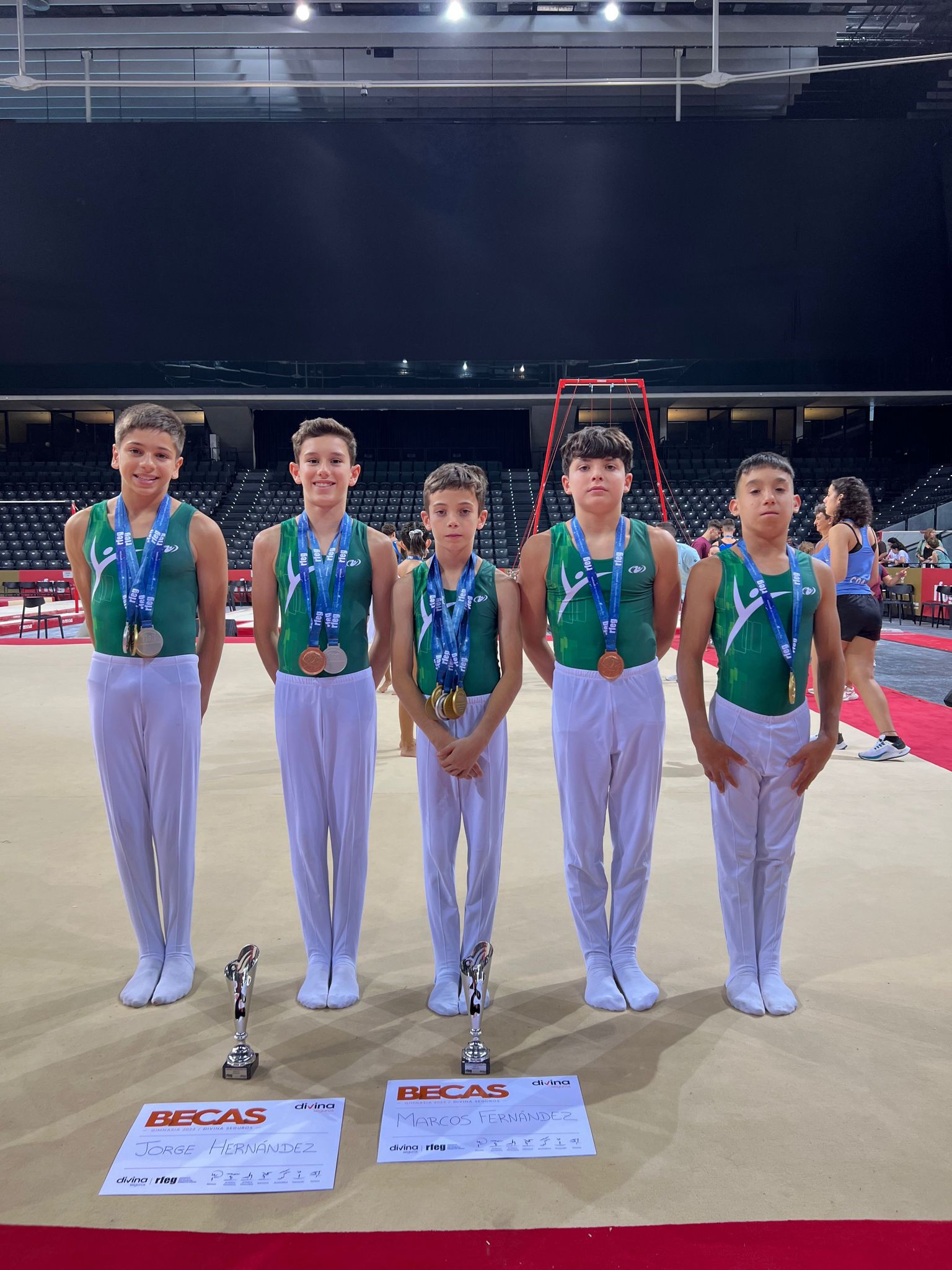 Grandes resultados de la Escuela de Gimnasia Majadahonda en el campeonato de España 2023